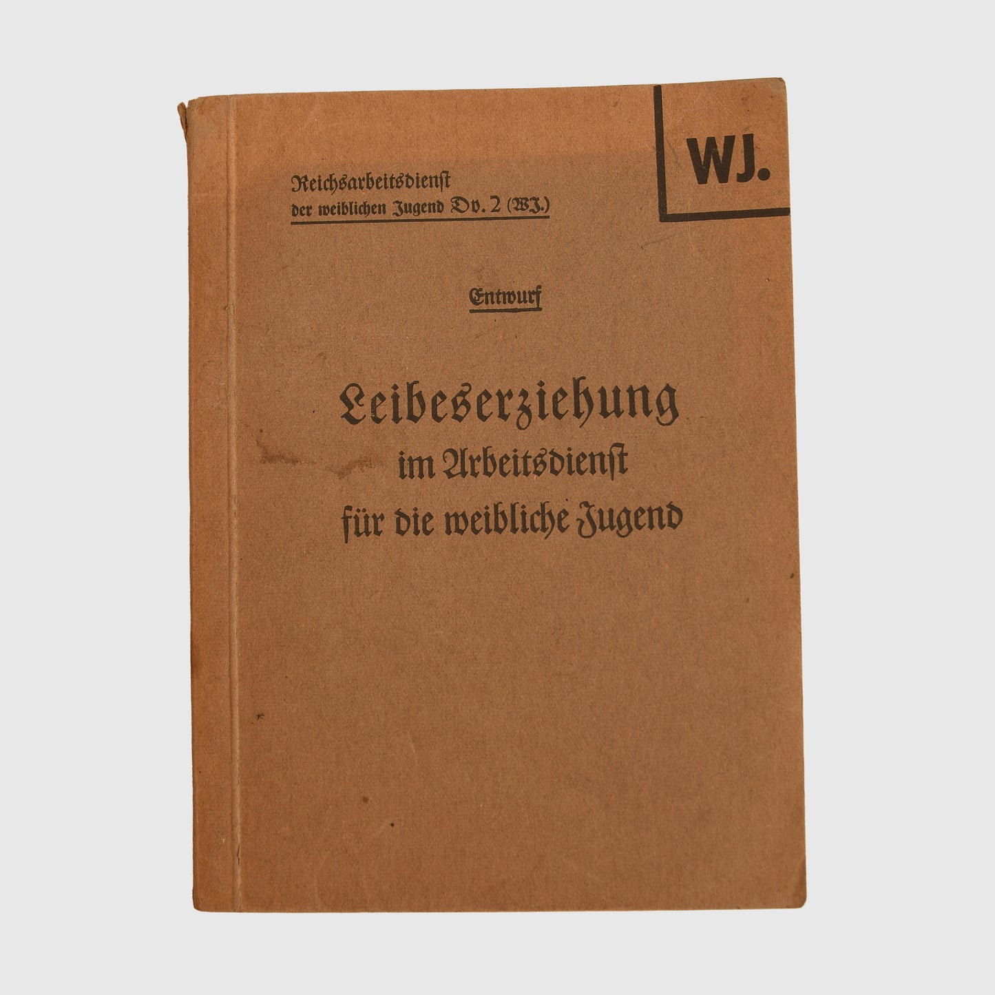 German WWII Hitler Youth Paperwork