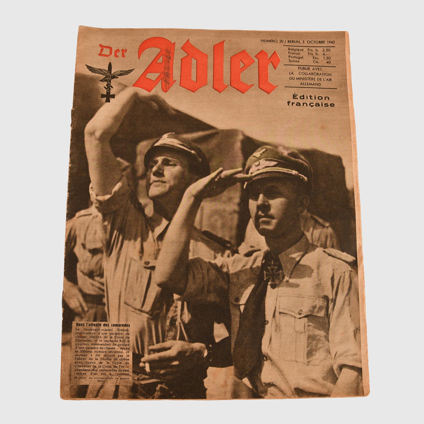 German WWII Hitler Youth Paperwork
