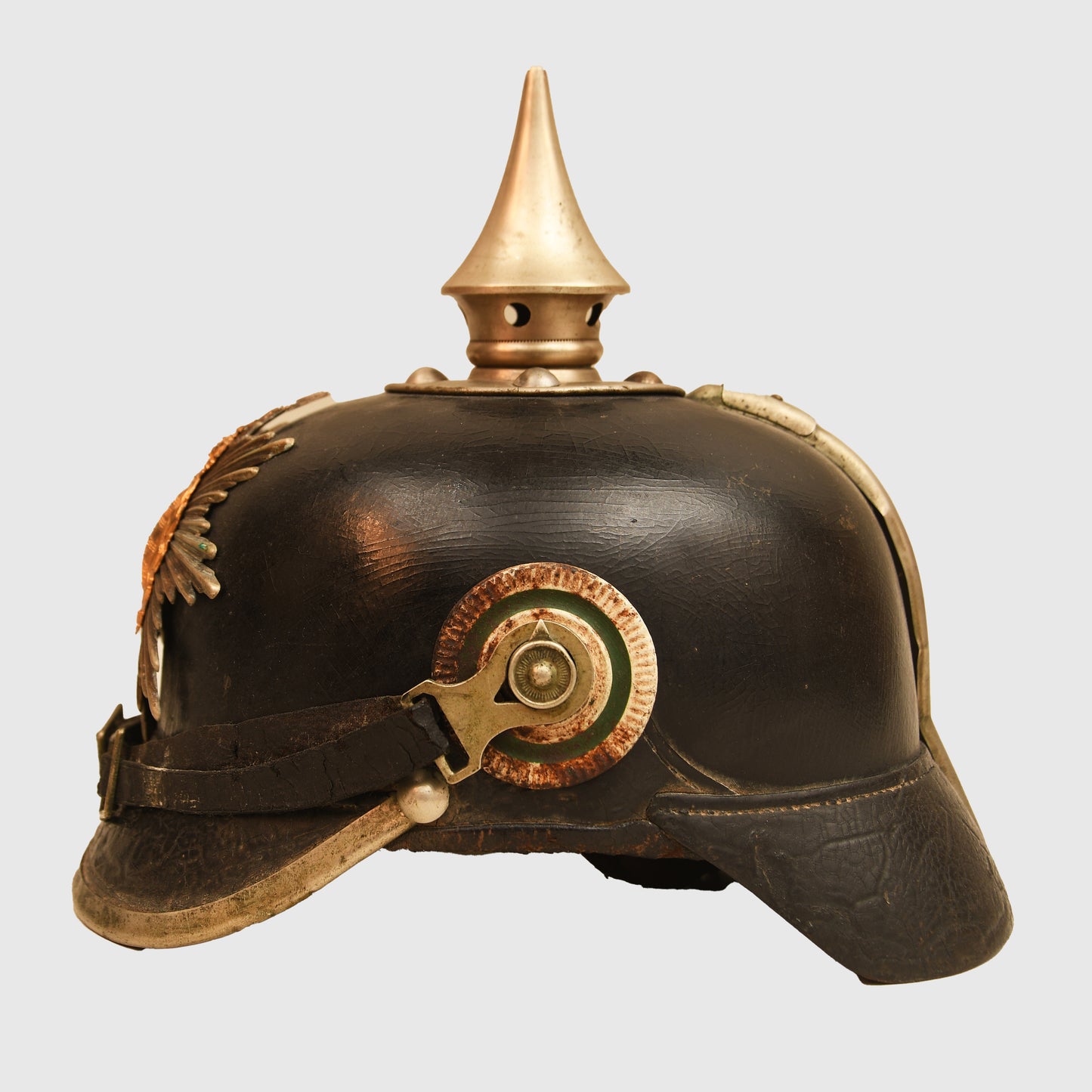 German WWI Saxon Leib Grenadier Regiment No. 100 Enlisted Ranks Pickelhaube