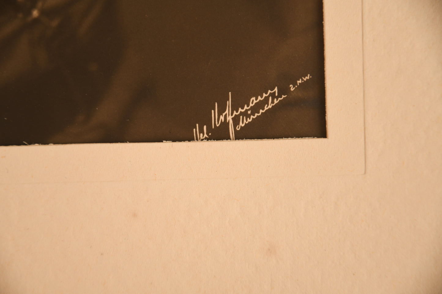German WWII Adolf Hitler Signed and Inscribed Photograph
