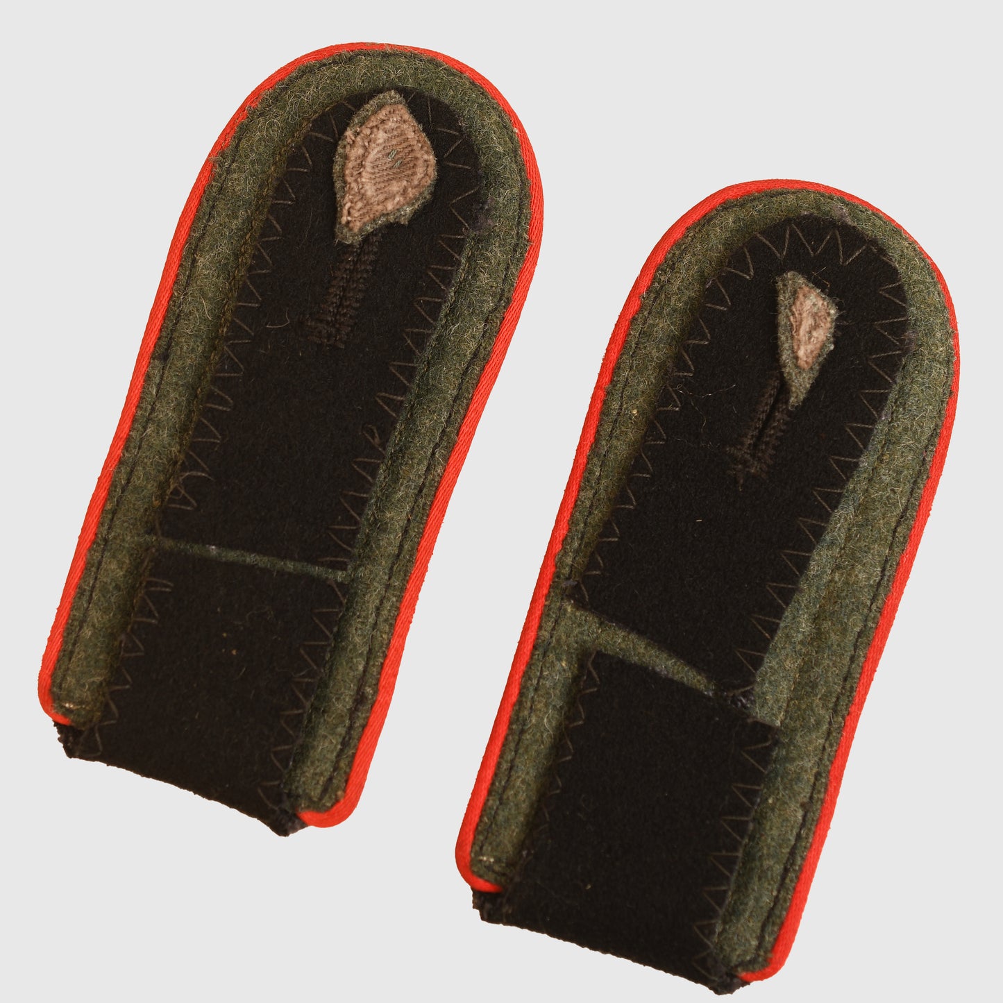 German WWII Leibstandarte Adolf Hitler Artillery NCO Shoulder Boards