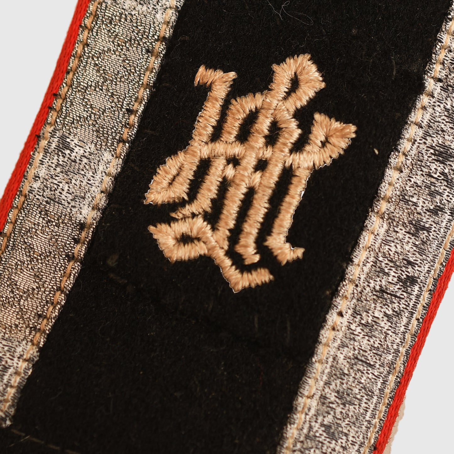 German WWII Leibstandarte Adolf Hitler Artillery NCO Shoulder Boards