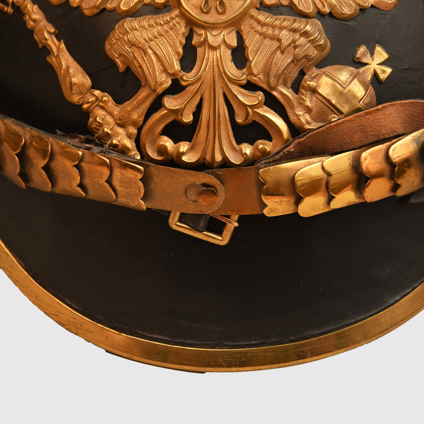 German WWI Prussian Officer’s 2nd Uhlan Regiment Helmet