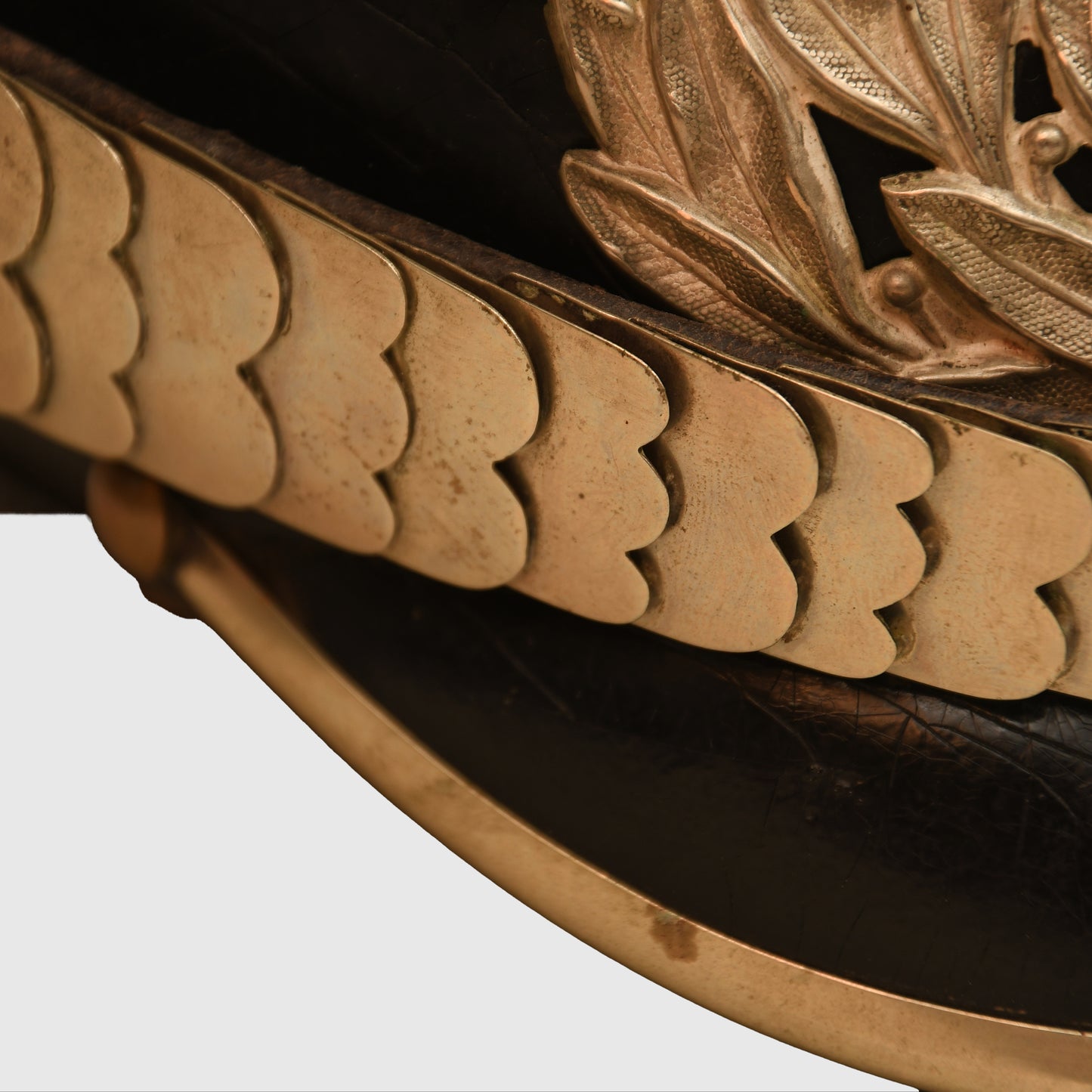 German WWI Hesse NCO’s All-Leather Pickelhaube