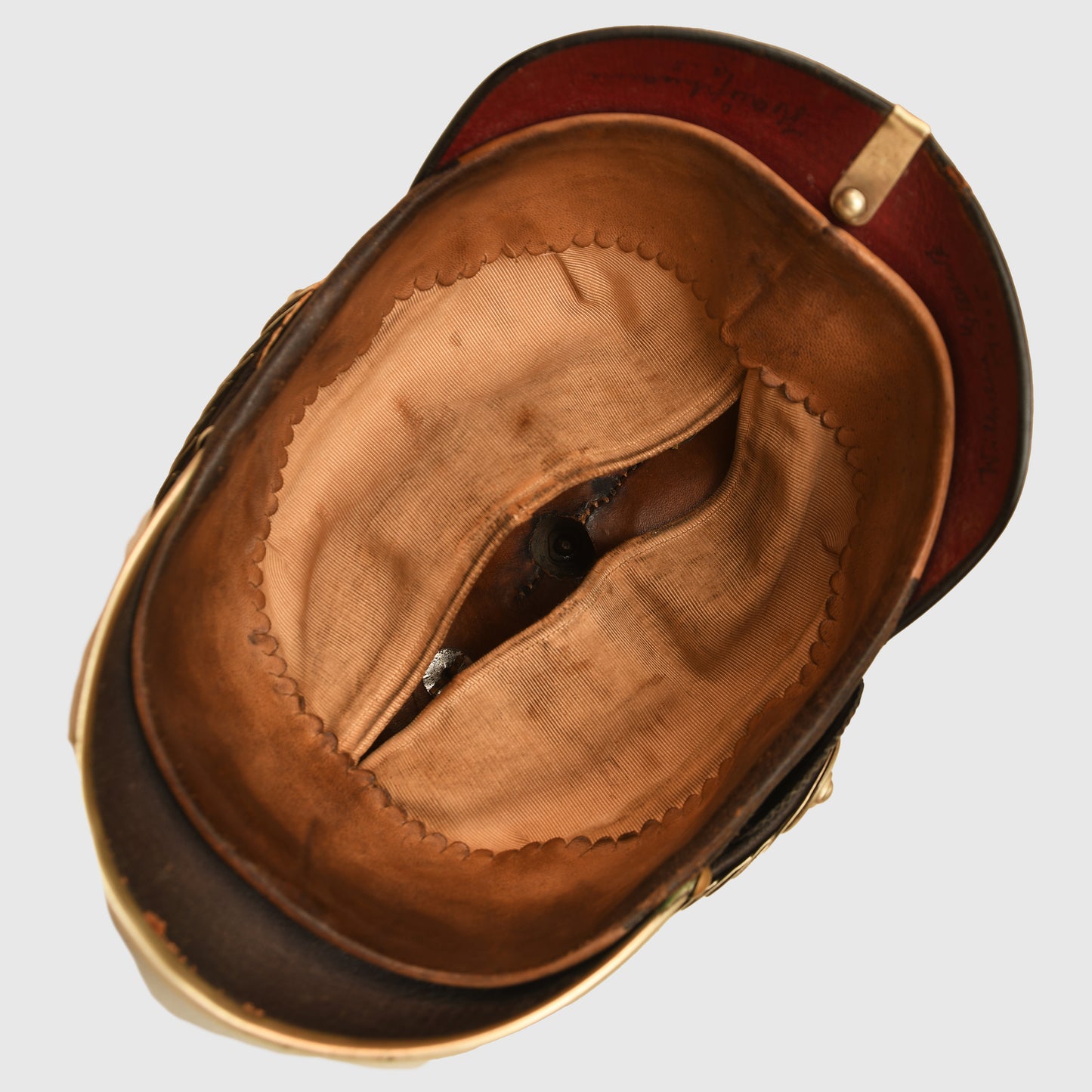 German WWI Hesse NCO’s All-Leather Pickelhaube