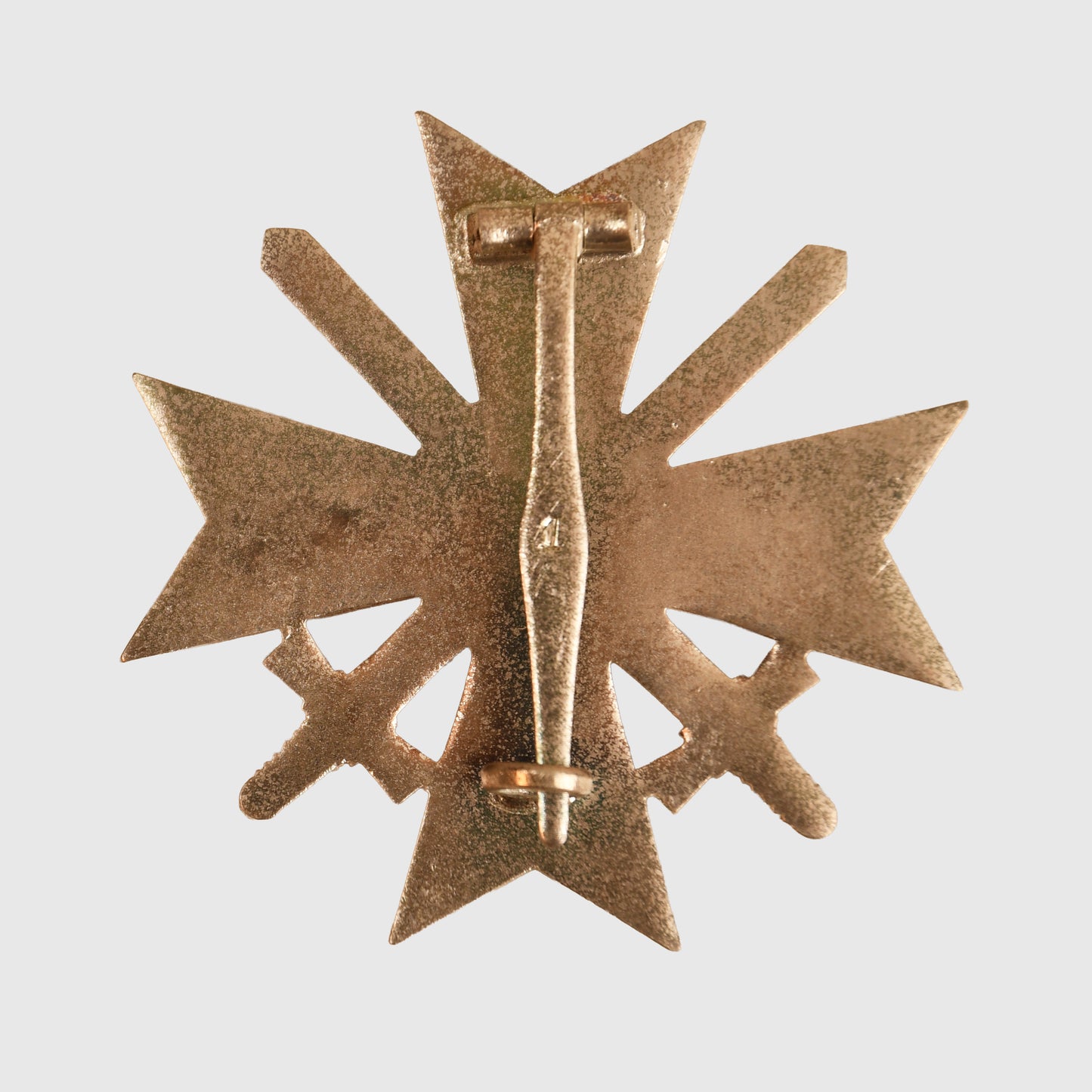 German WWII War Service Cross 1st Class with Swords, Cased.