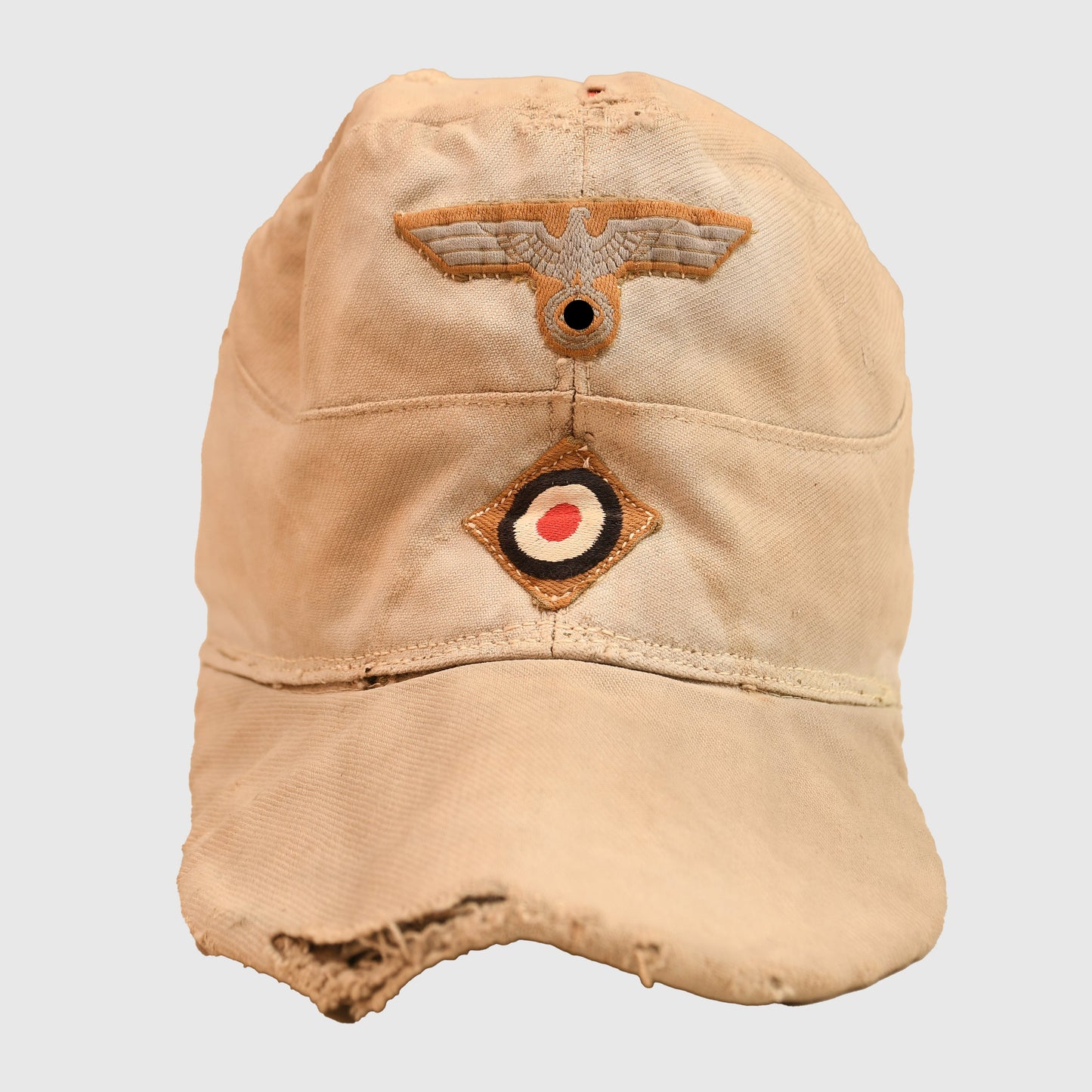 German WWII Afrikakorps Pioneer M40 Field Cap