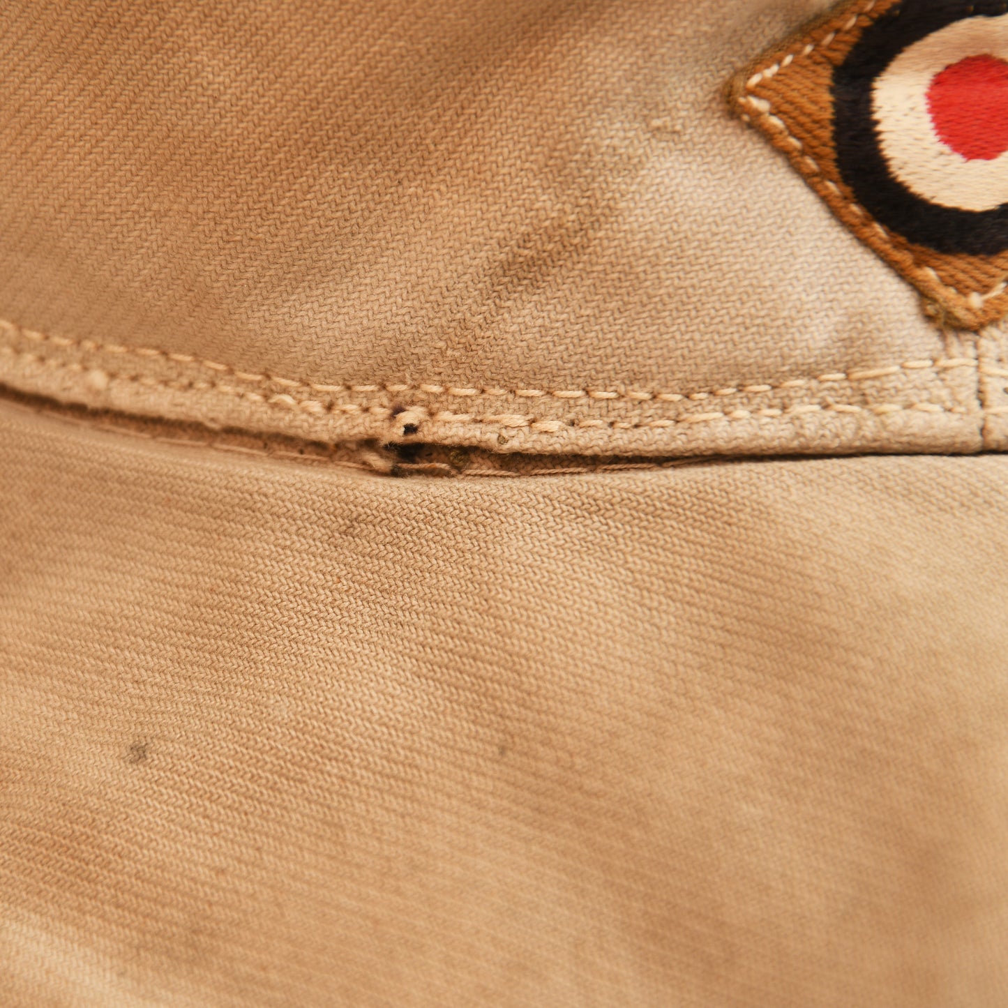 German WWII Afrikakorps Pioneer M40 Field Cap