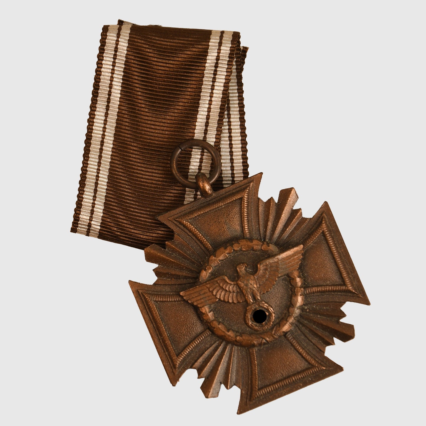 German WWII 10 Year NSDAP Medal, Cased