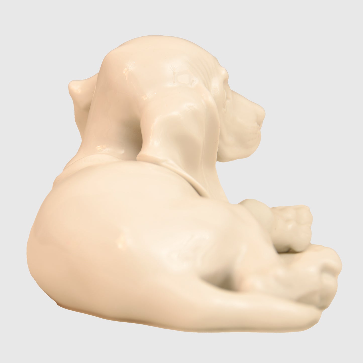 German WWII White Allach Dachshund