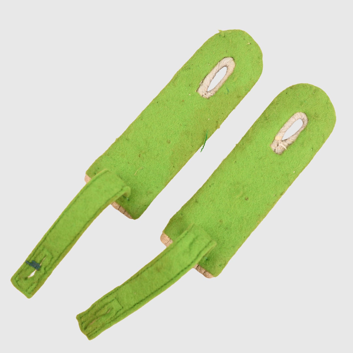 GERMAN WWII PANZER GRENADIER LEUTNANTS SLIP-ON SHOULDER BOARDS