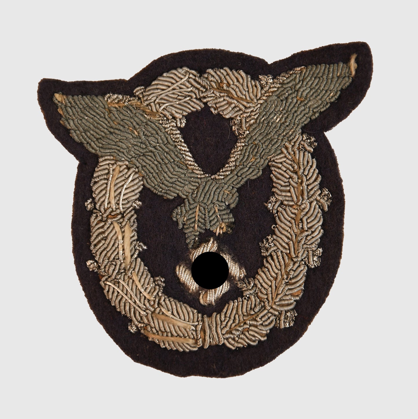 German WWII Luftwaffe Pilot’s Badge in Bullion Wire
