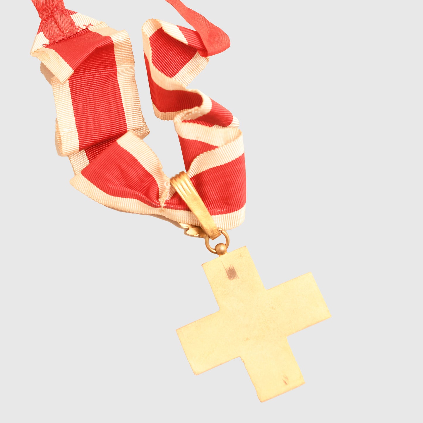 German WWII Red Cross 1st Class Neck Order, Cased with Miniature