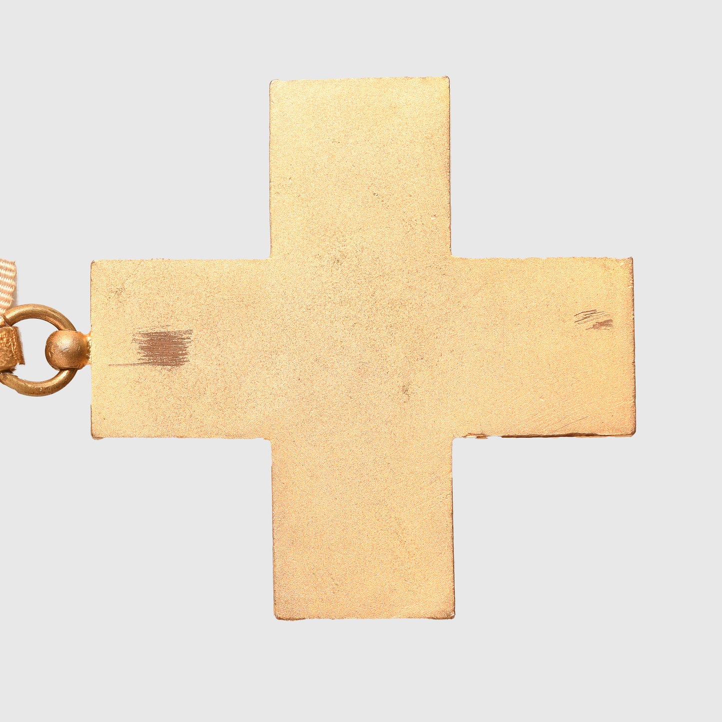 German WWII Red Cross 1st Class Neck Order, Cased with Miniature
