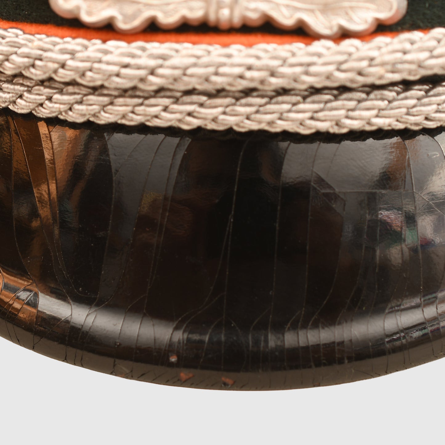 German WWII Army Field Police / Recruiting District Officer's Visor Cap