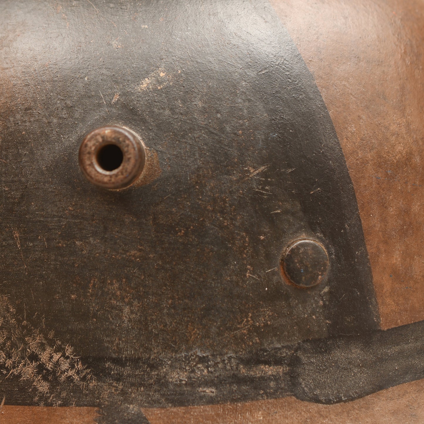 German WWI M16 Camouflage Trench Helmet