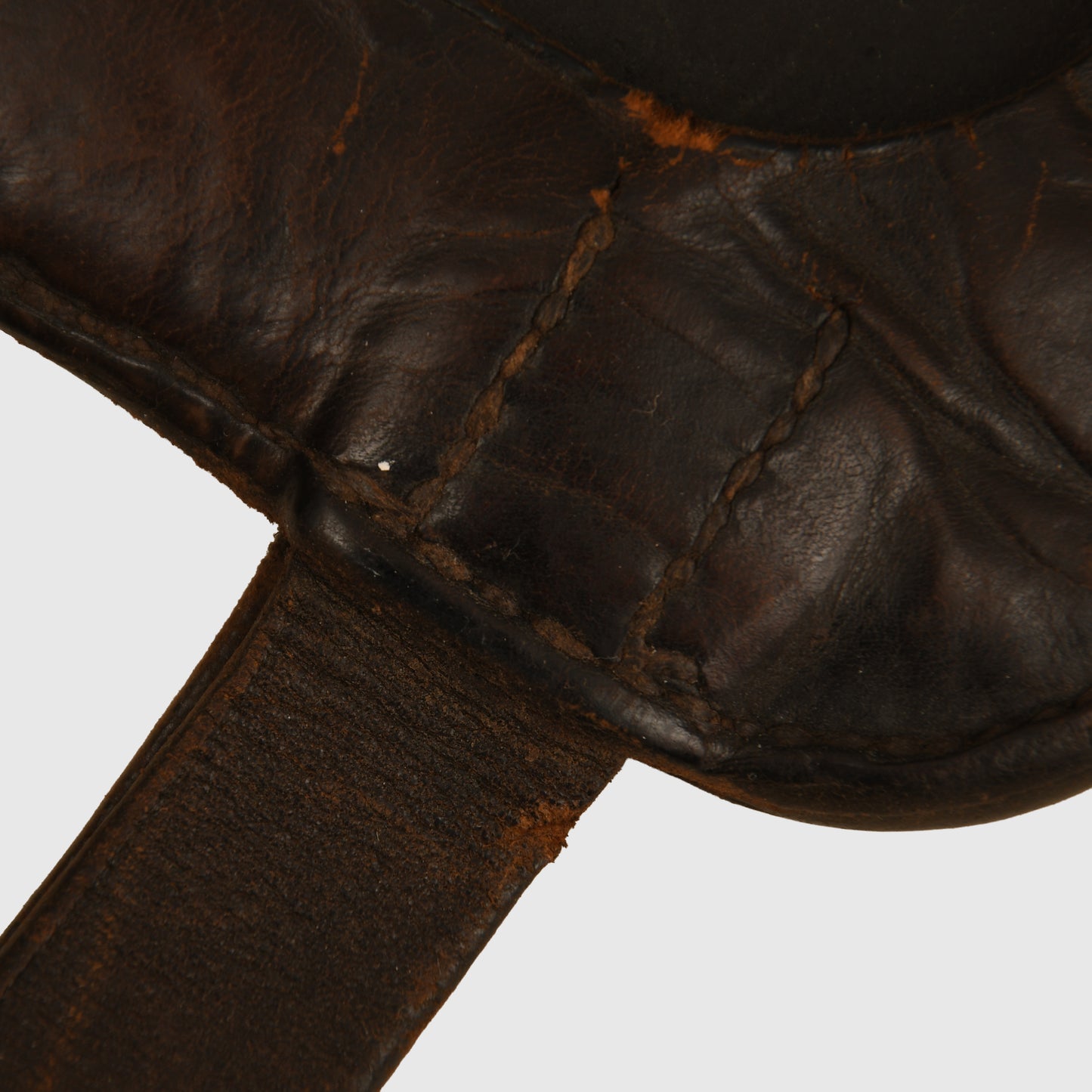 German WWII Soldier's Entrenching Tool with Leather Carrier