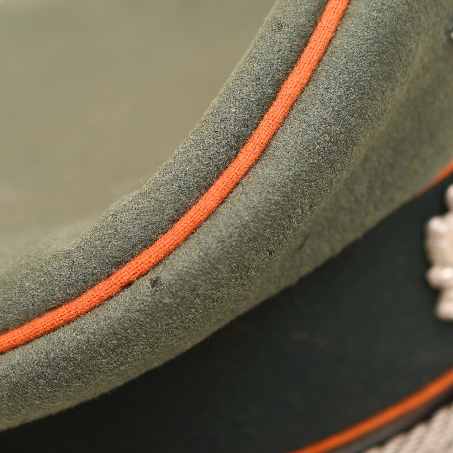 German WWII Field Police Officers Visor Cap