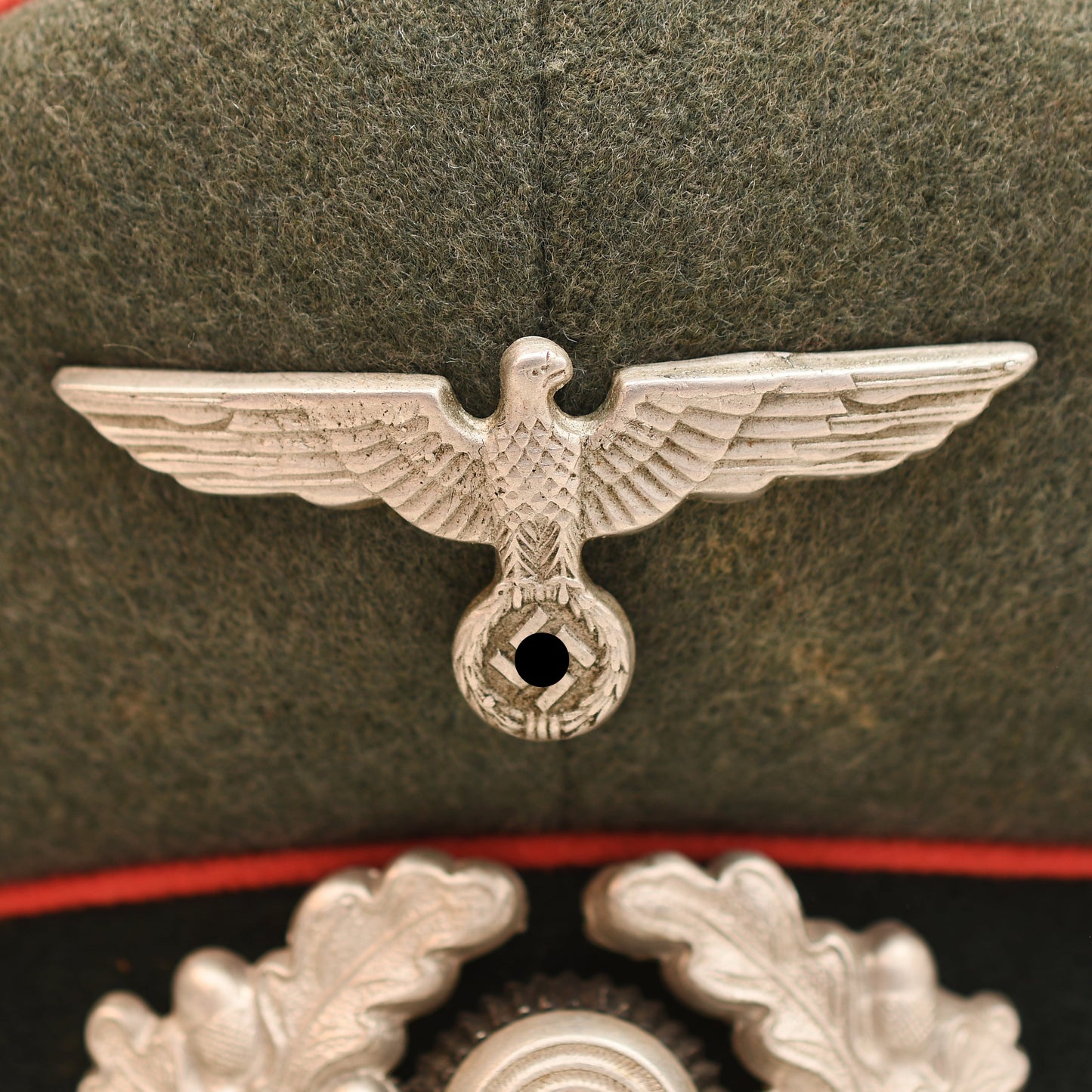 German WWII Panzer Officer’s Visor Cap