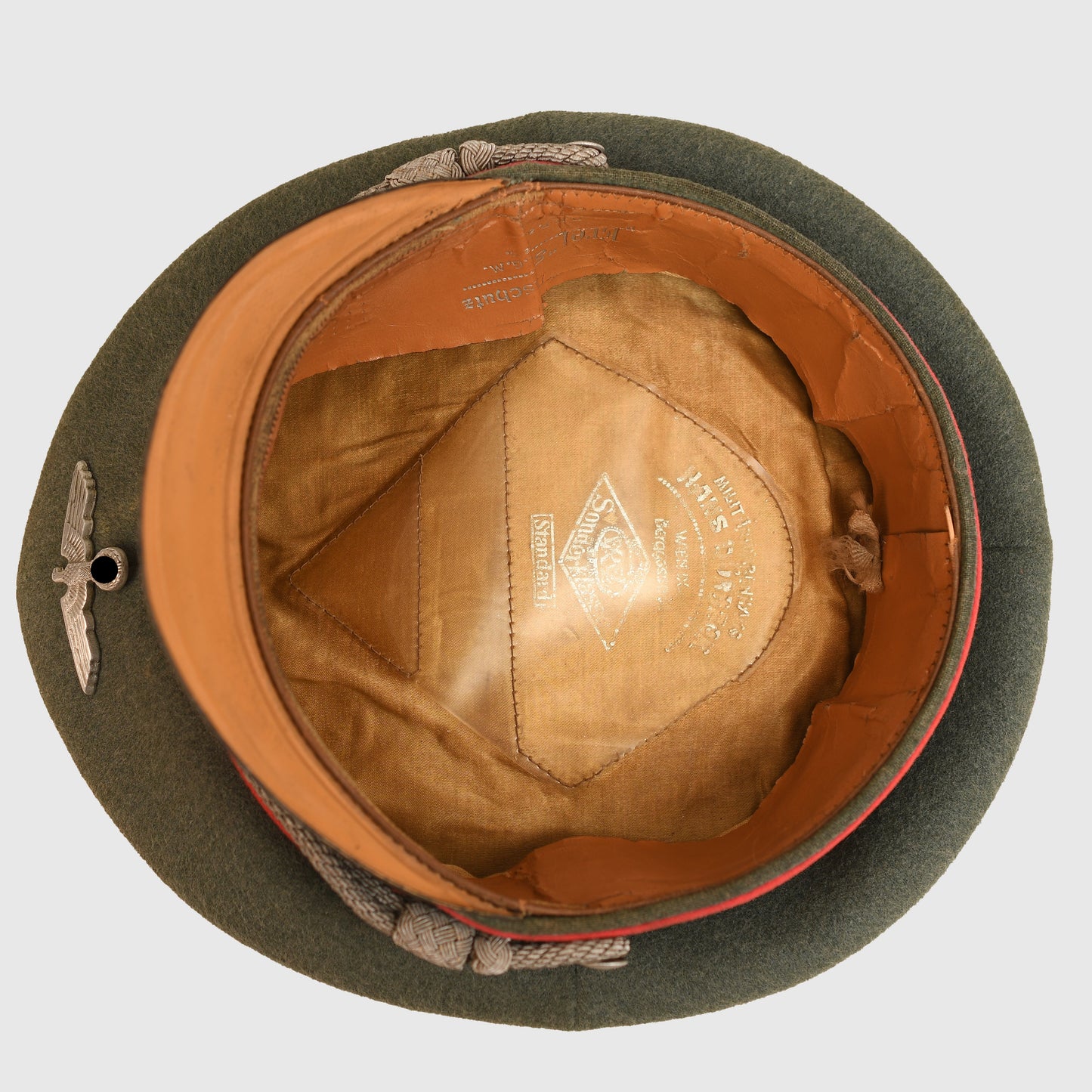 German WWII Panzer Officer’s Visor Cap