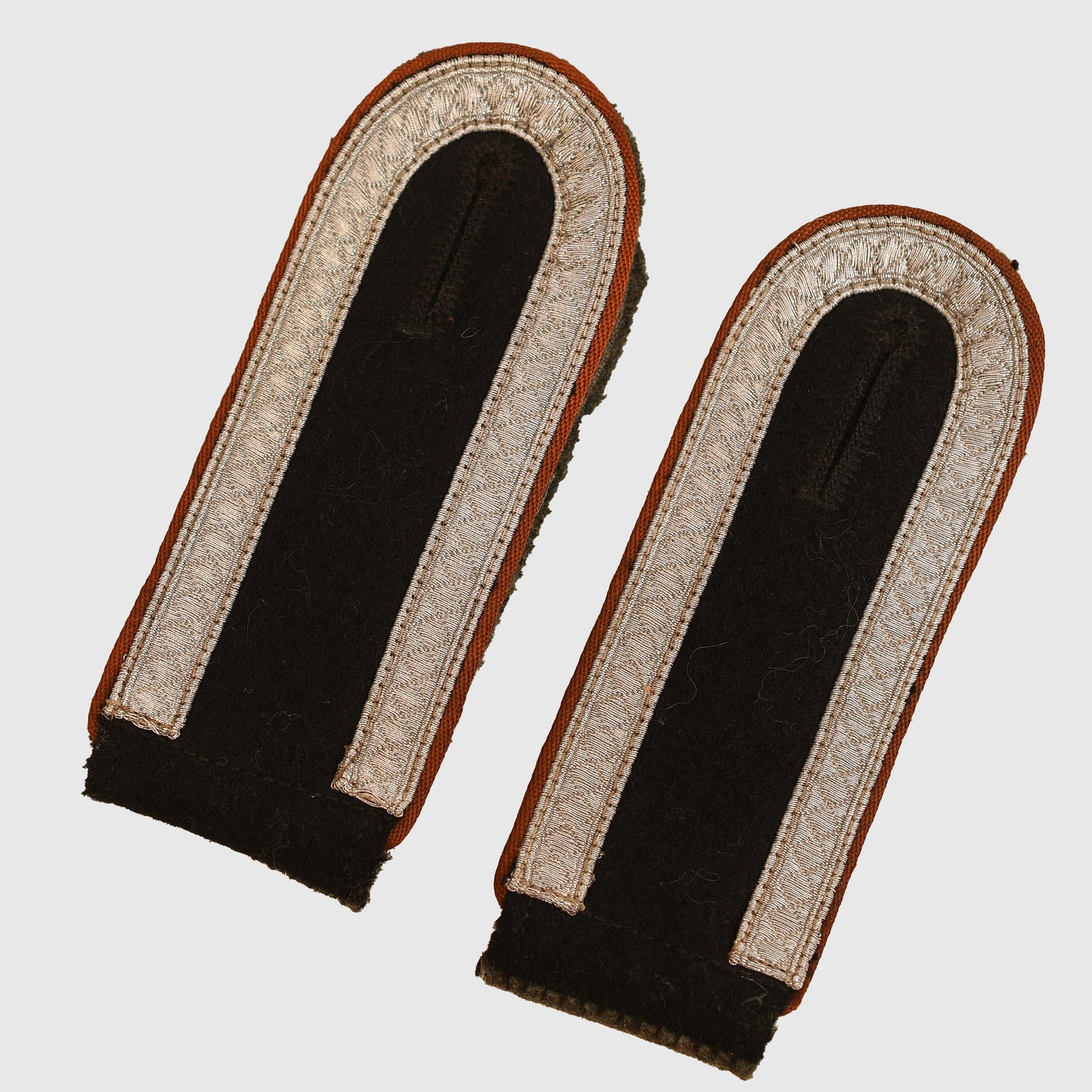 German WWII SS Concentration Camp Unterscharfuhrer Shoulder Boards