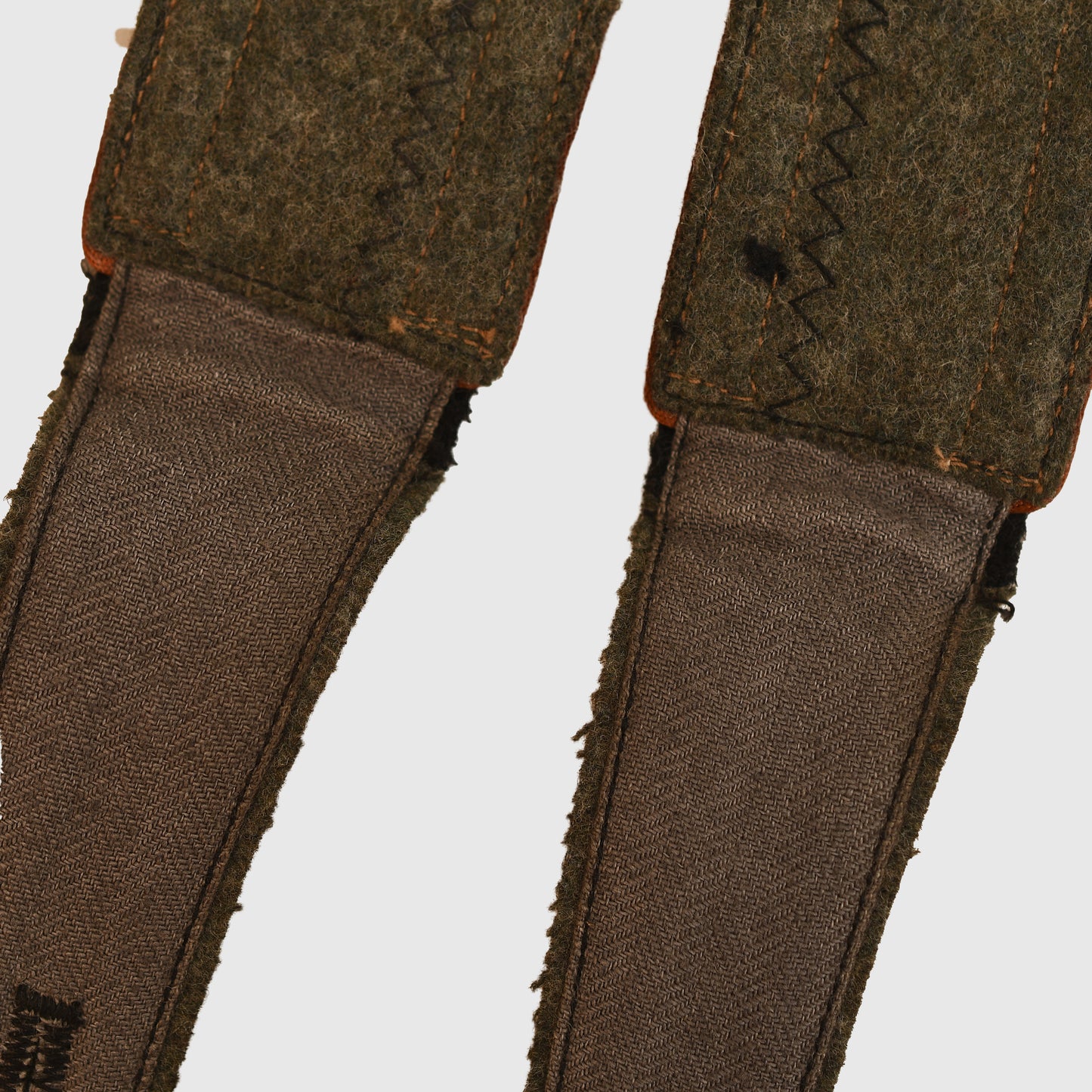 German WWII SS Concentration Camp Unterscharfuhrer Shoulder Boards