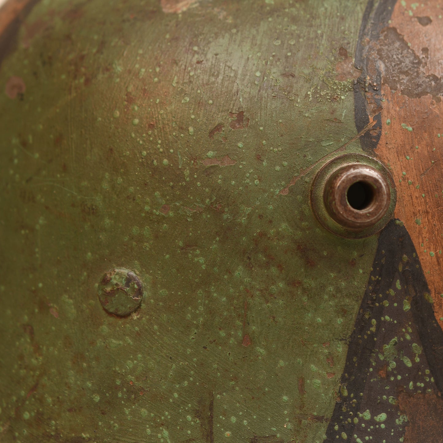 German WWI Camouflage M17 Trench Helmet