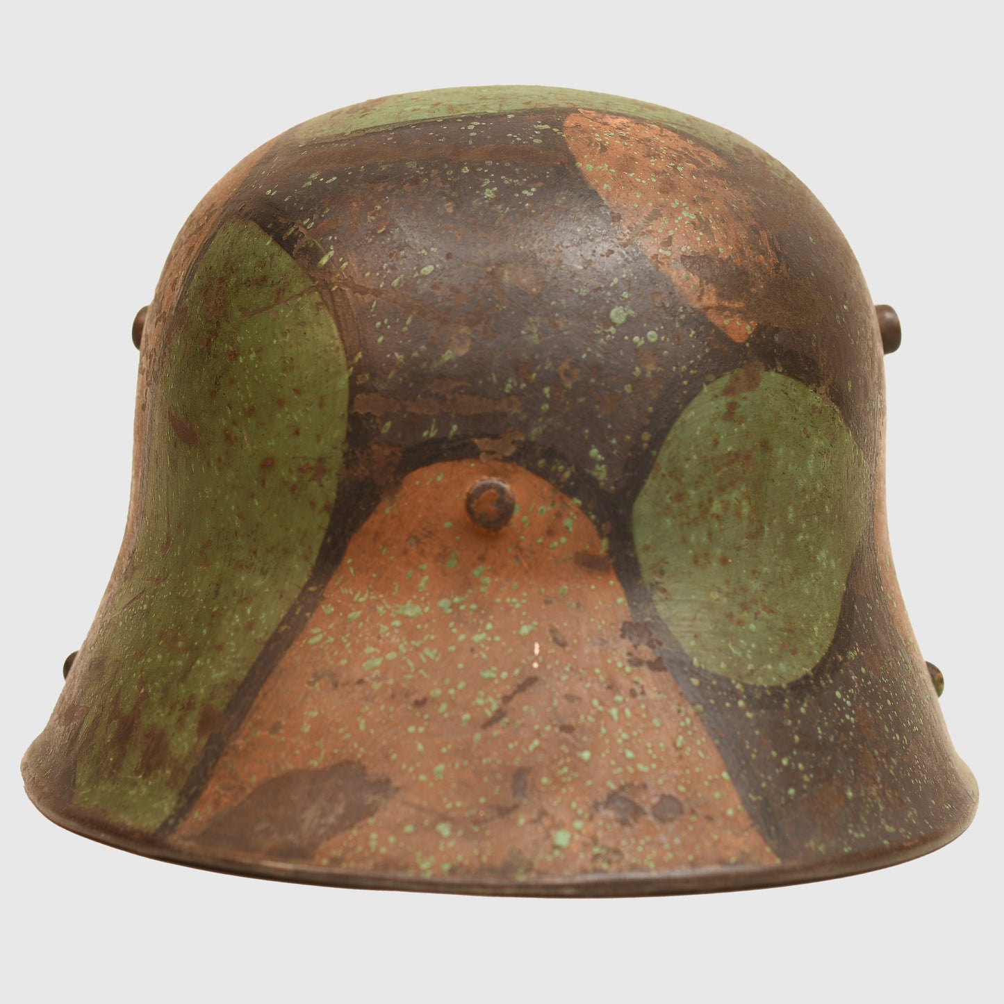 German WWI Camouflage M17 Trench Helmet