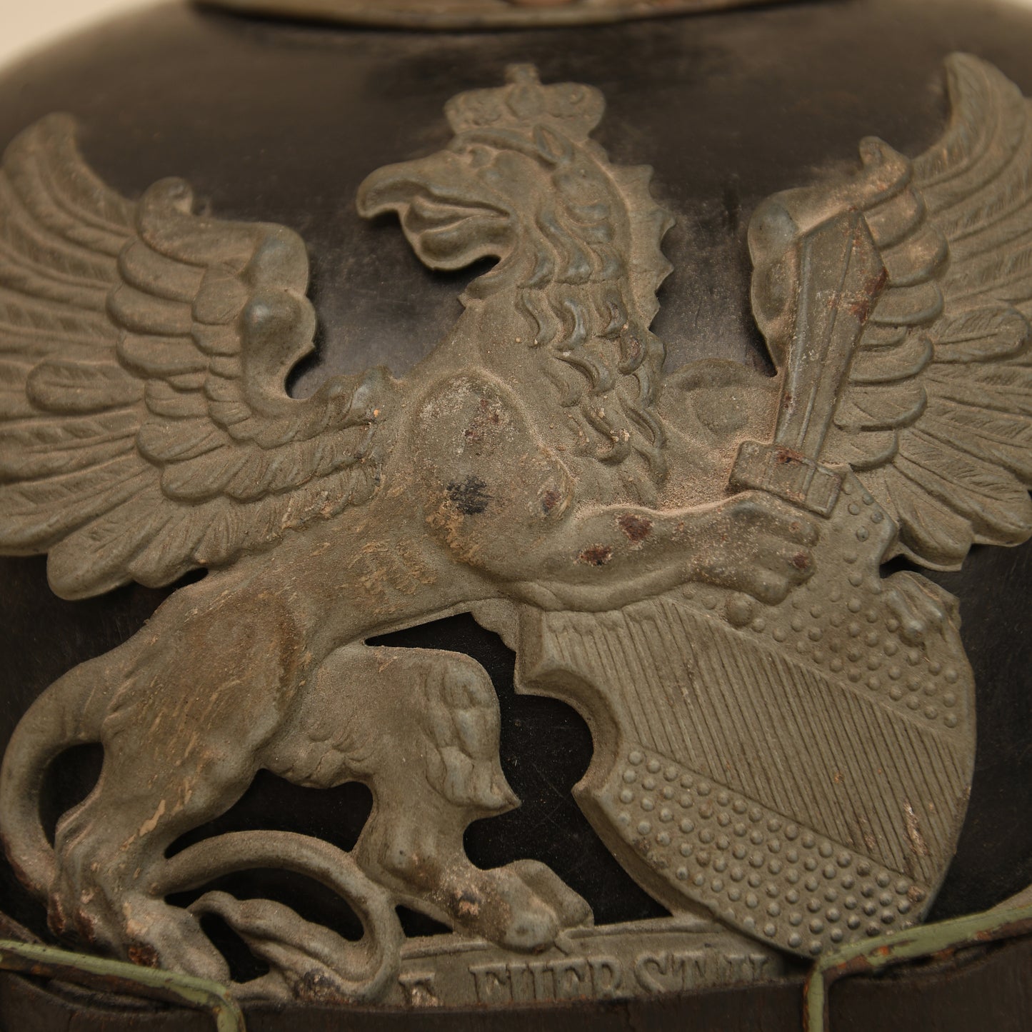 German WWI Baden Enlisted Man’s Pickelhaube