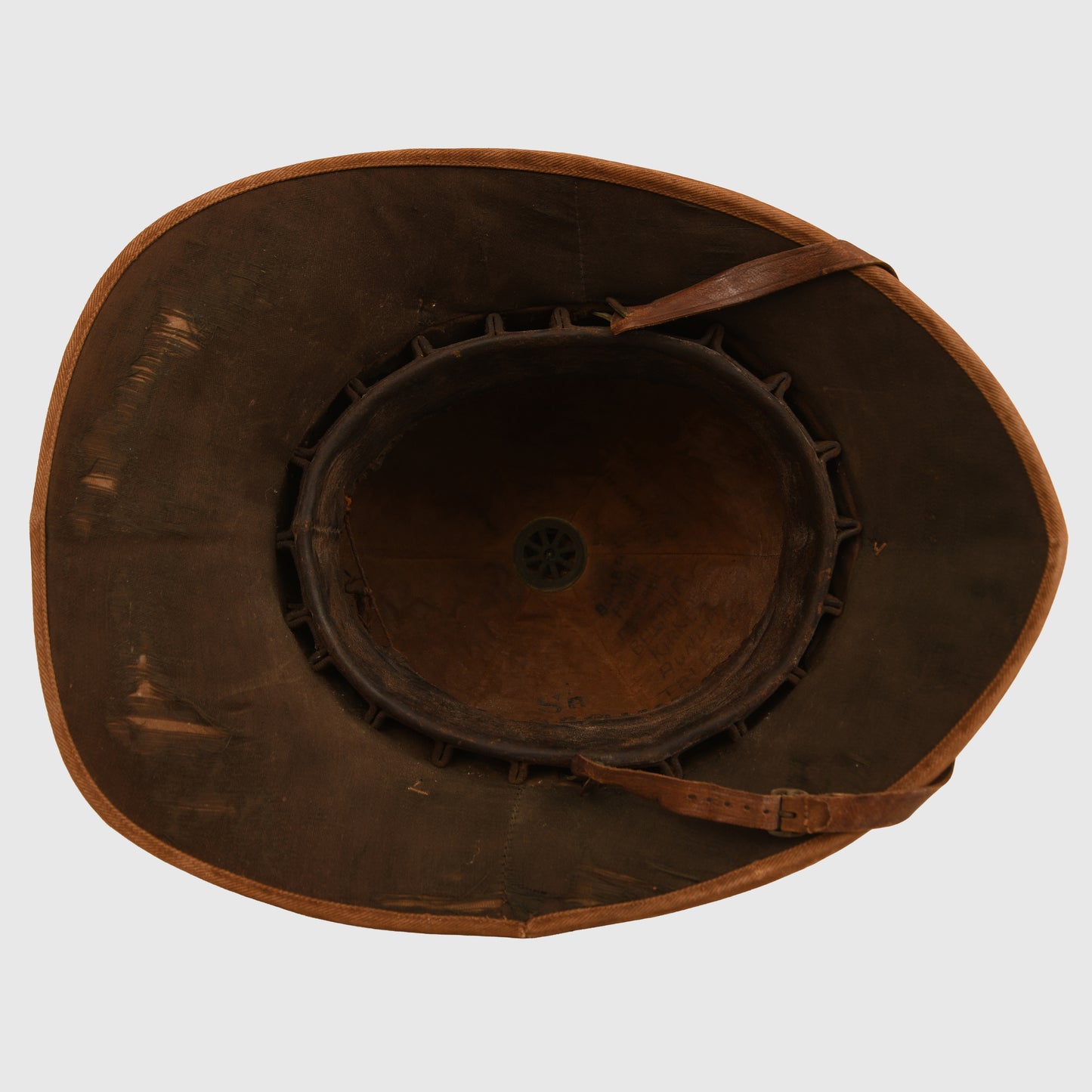 British WWI Royal Suffolk Regiment Wolsey Helmet