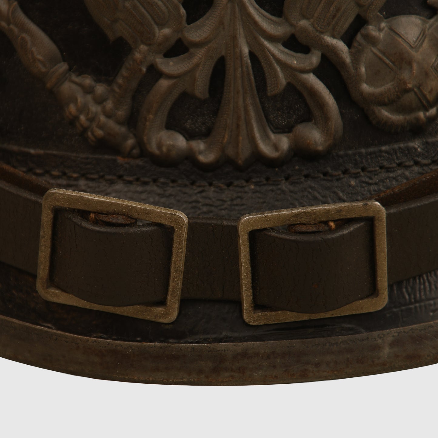 German WWI Prussian Enlisted Mans Field Grey Pickelhaube