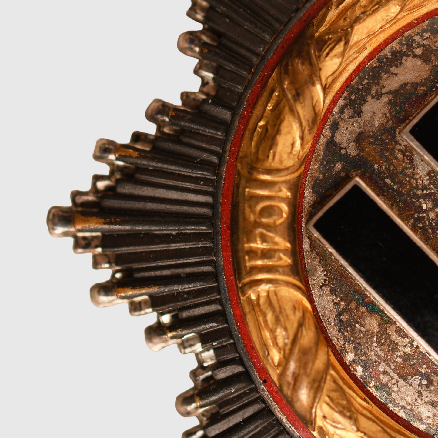 German WWII German Cross in Gold, Cased