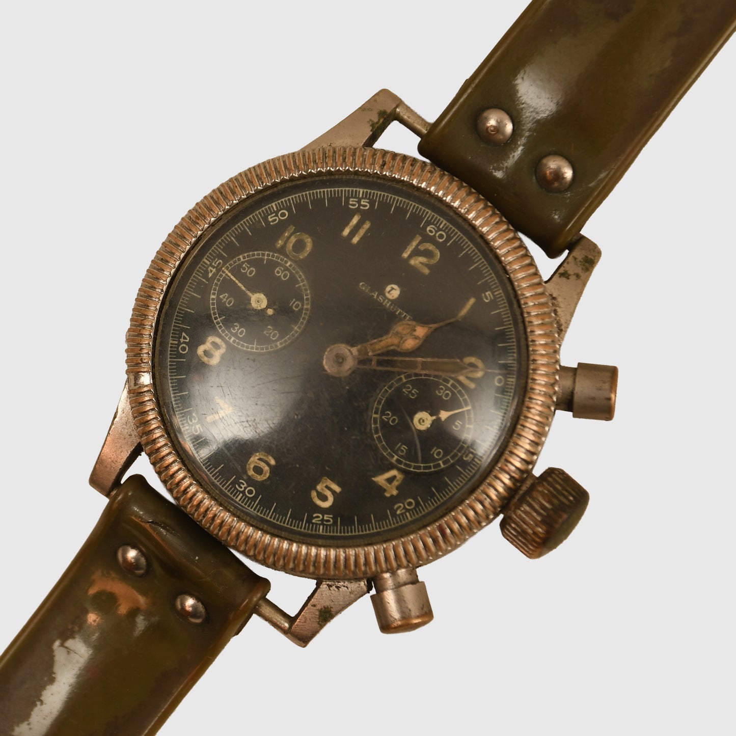German WWII Luftwaffe Chronograph by Tutima
