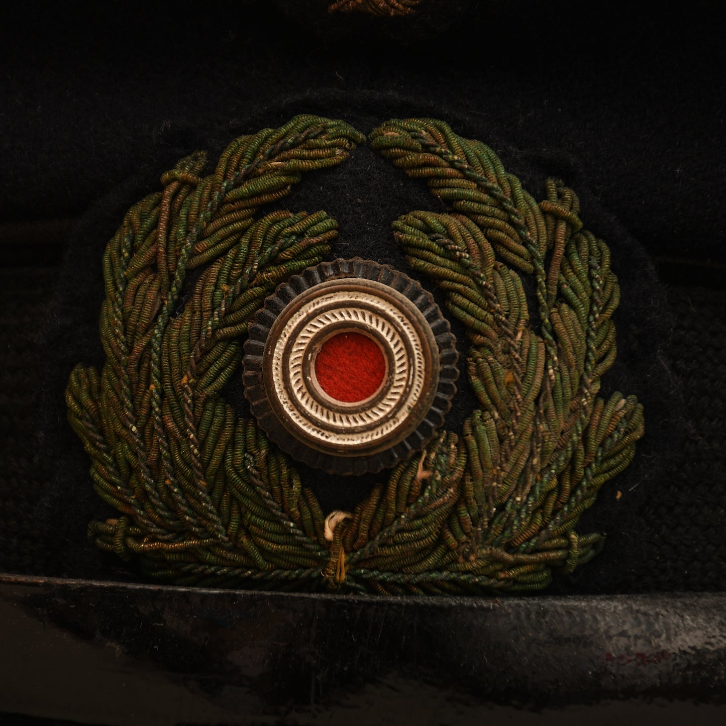 German WWII Kriegsmarine Junior Officer’s Visor Cap