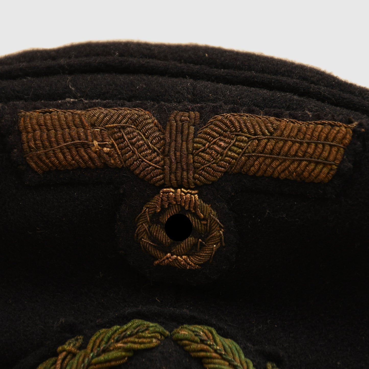 German WWII Kriegsmarine Junior Officer’s Visor Cap