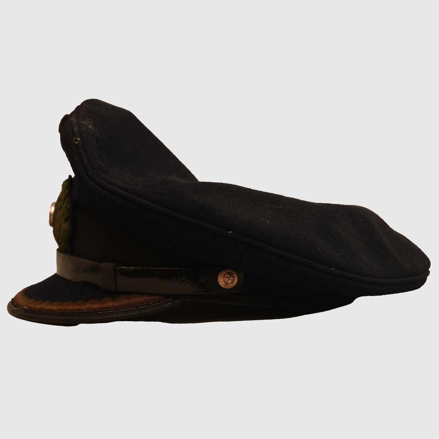 German WWII Kriegsmarine Junior Officer’s Visor Cap
