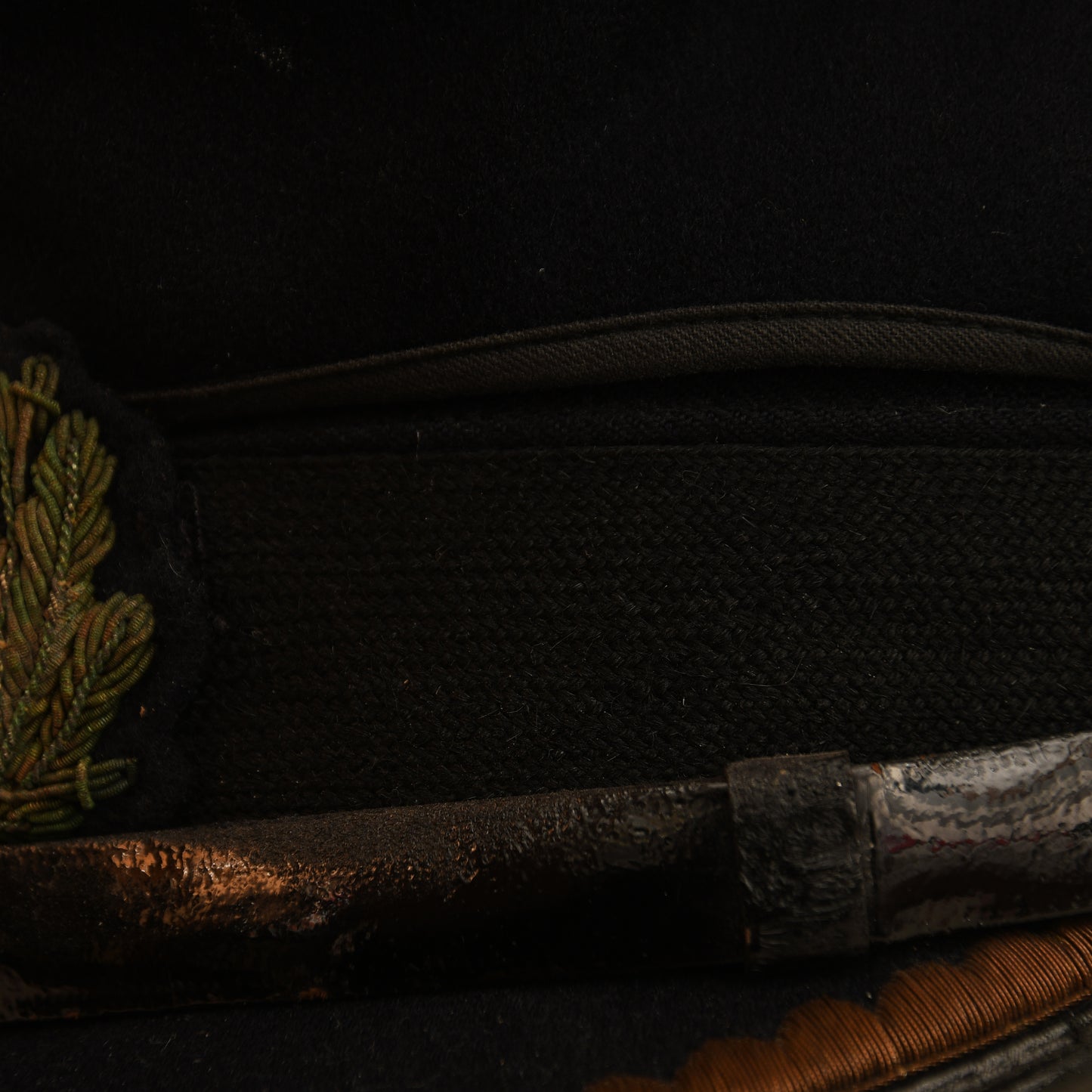 German WWII Kriegsmarine Junior Officer’s Visor Cap