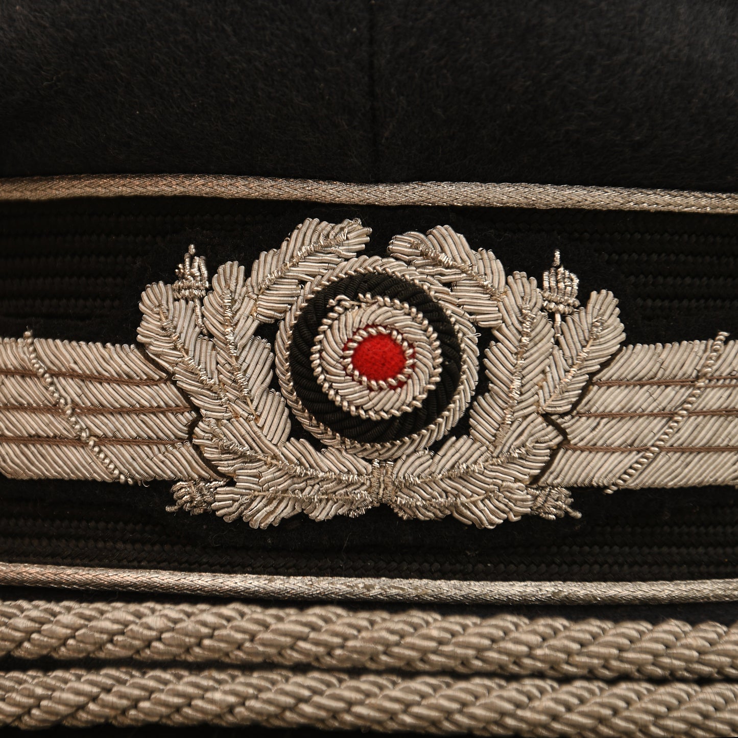 German WWII Luftwaffe Officer’s Visor Cap
