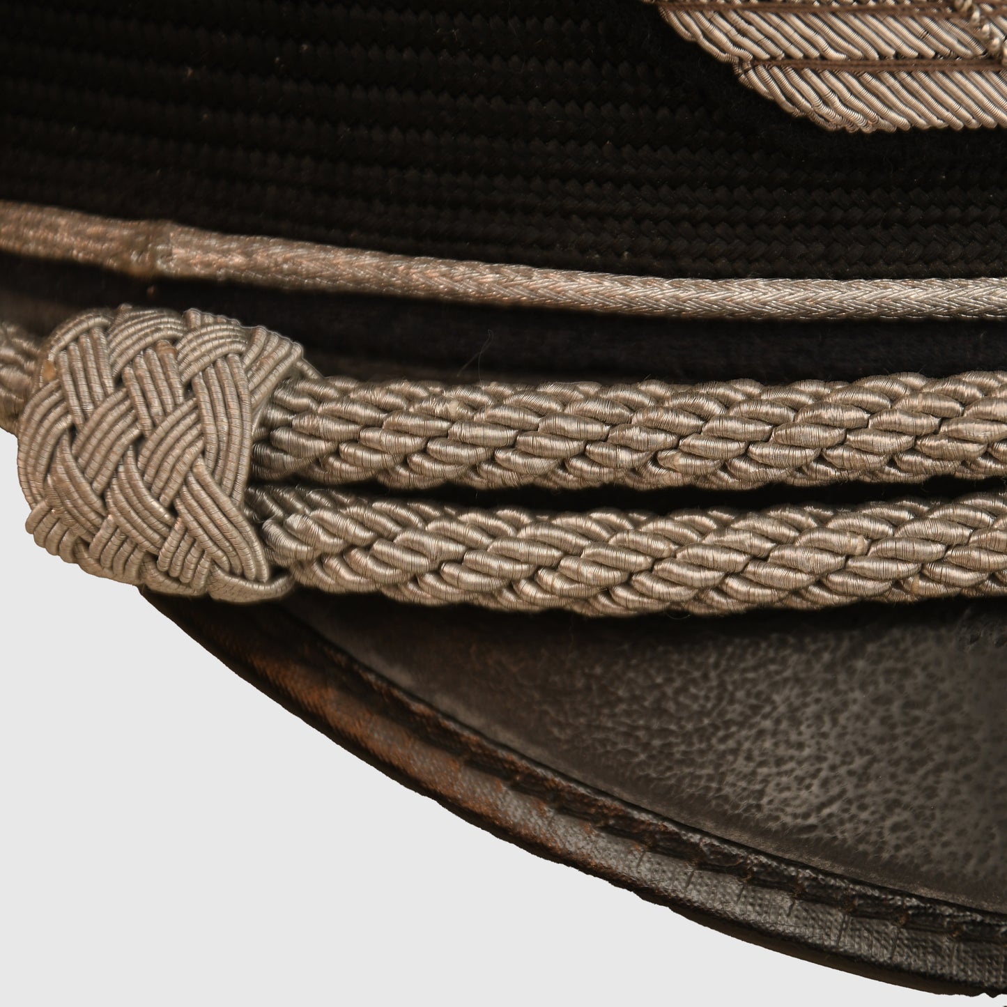 German WWII Luftwaffe Officer’s Visor Cap