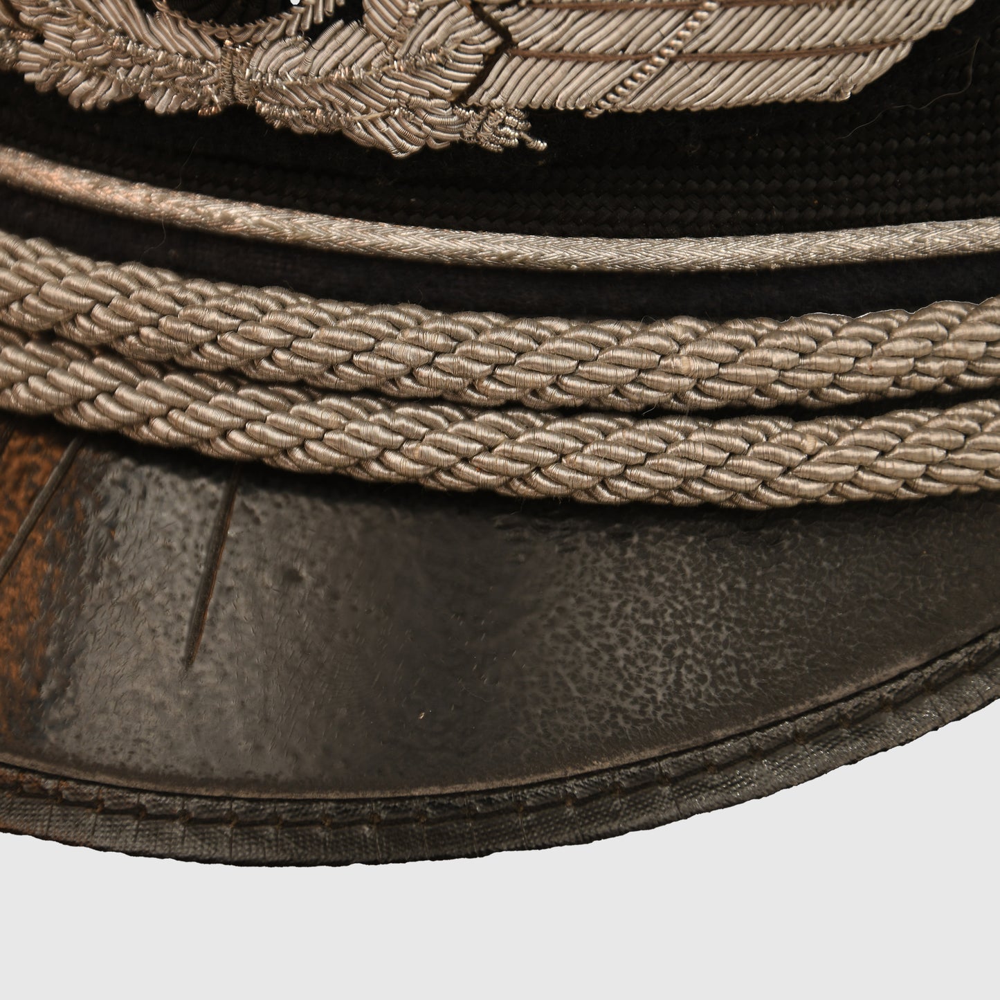 German WWII Luftwaffe Officer’s Visor Cap