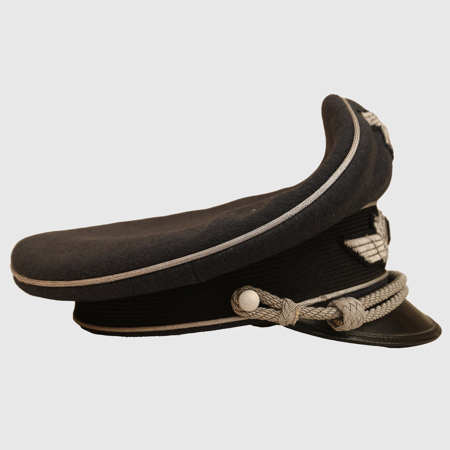 German WWII Luftwaffe Officer’s Visor Cap