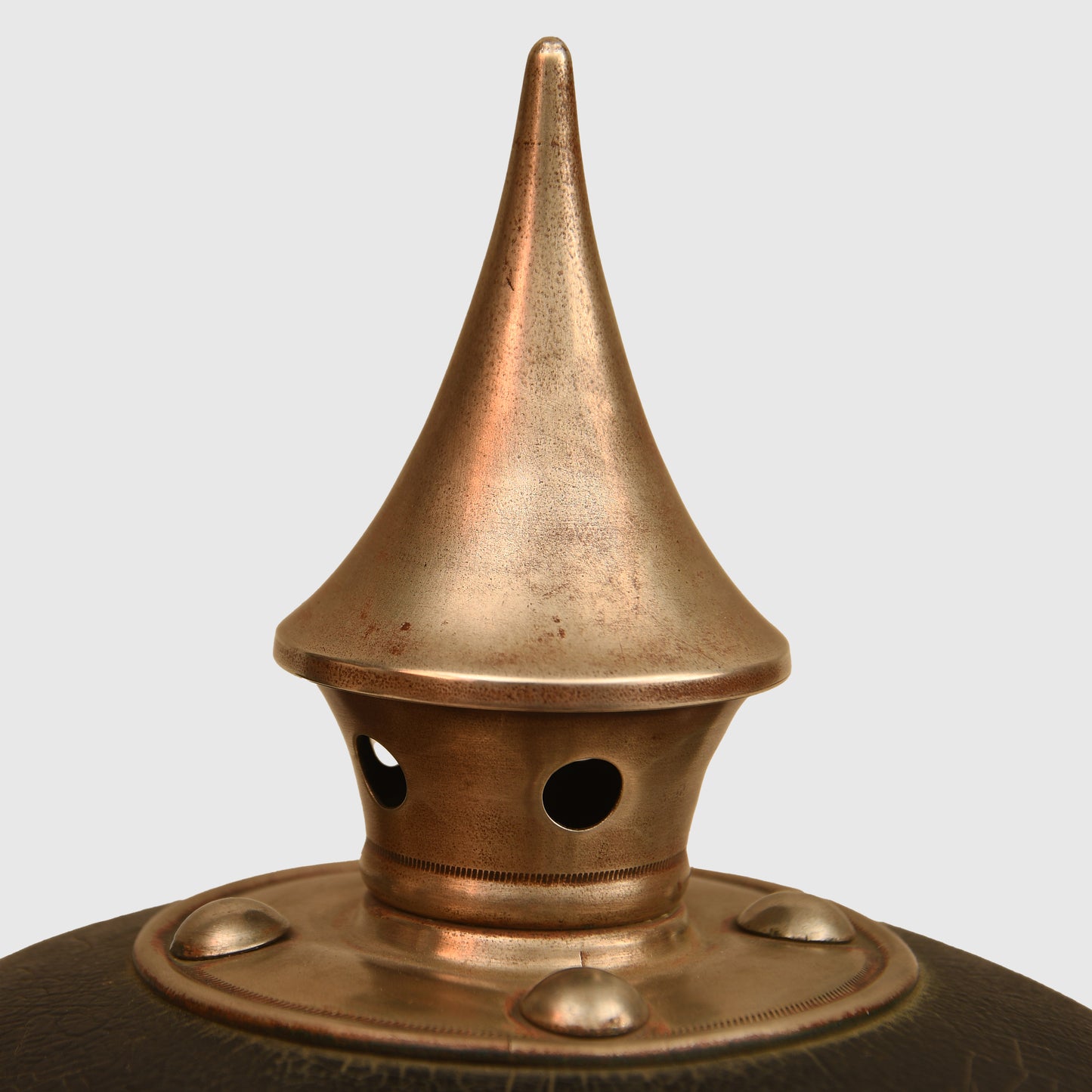 German WWI Bavarian Pioneer Battalion Pickelhaube & Cover