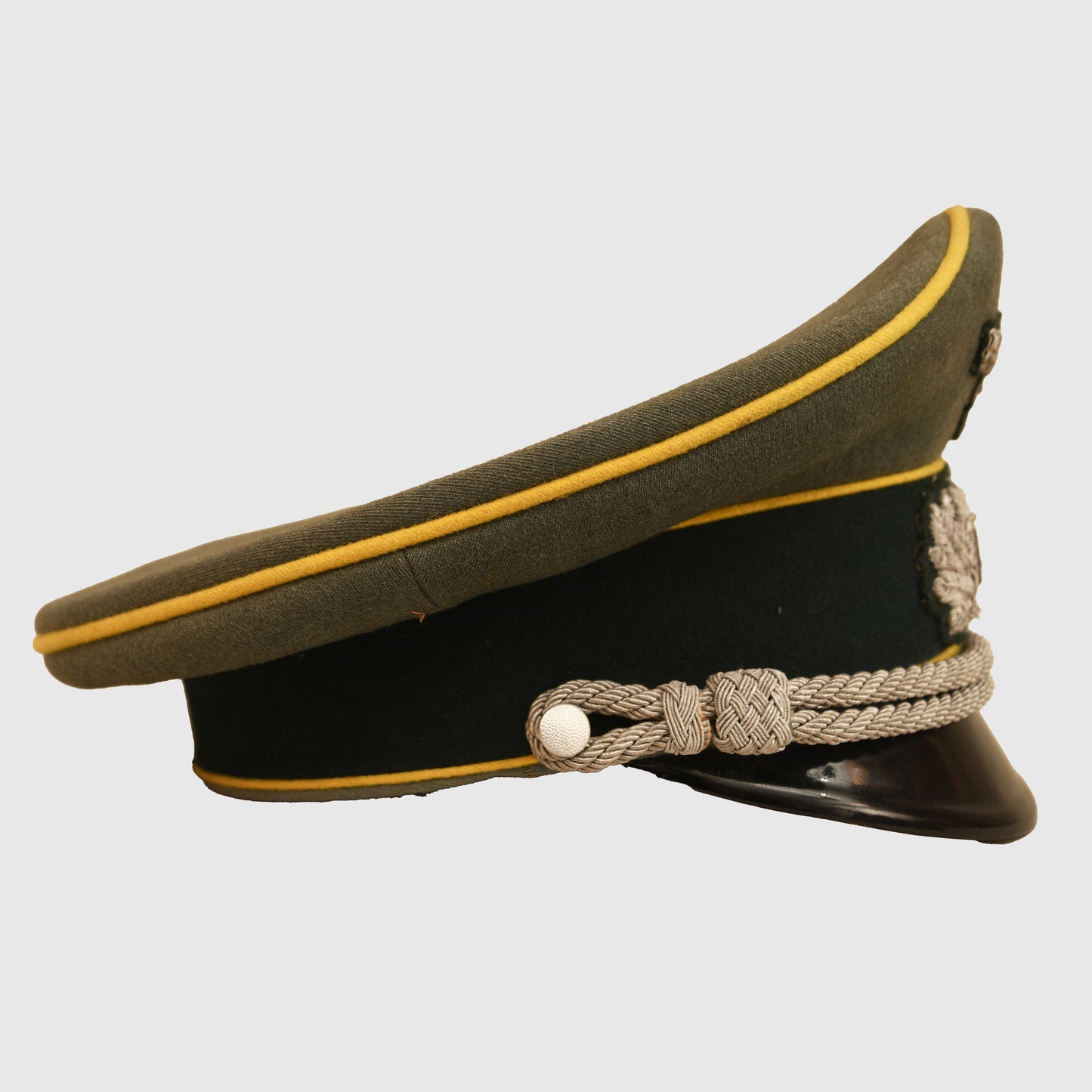 German WWII Signals Officer’s Double Erel Marked Visor Cap