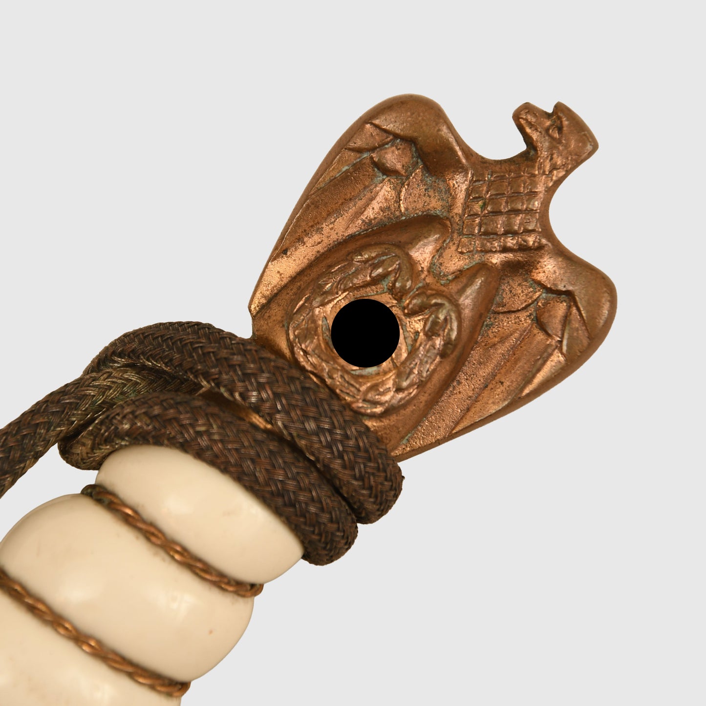 German WWII Kriegsmarine Officers Display Piece with Hammered Scabbard