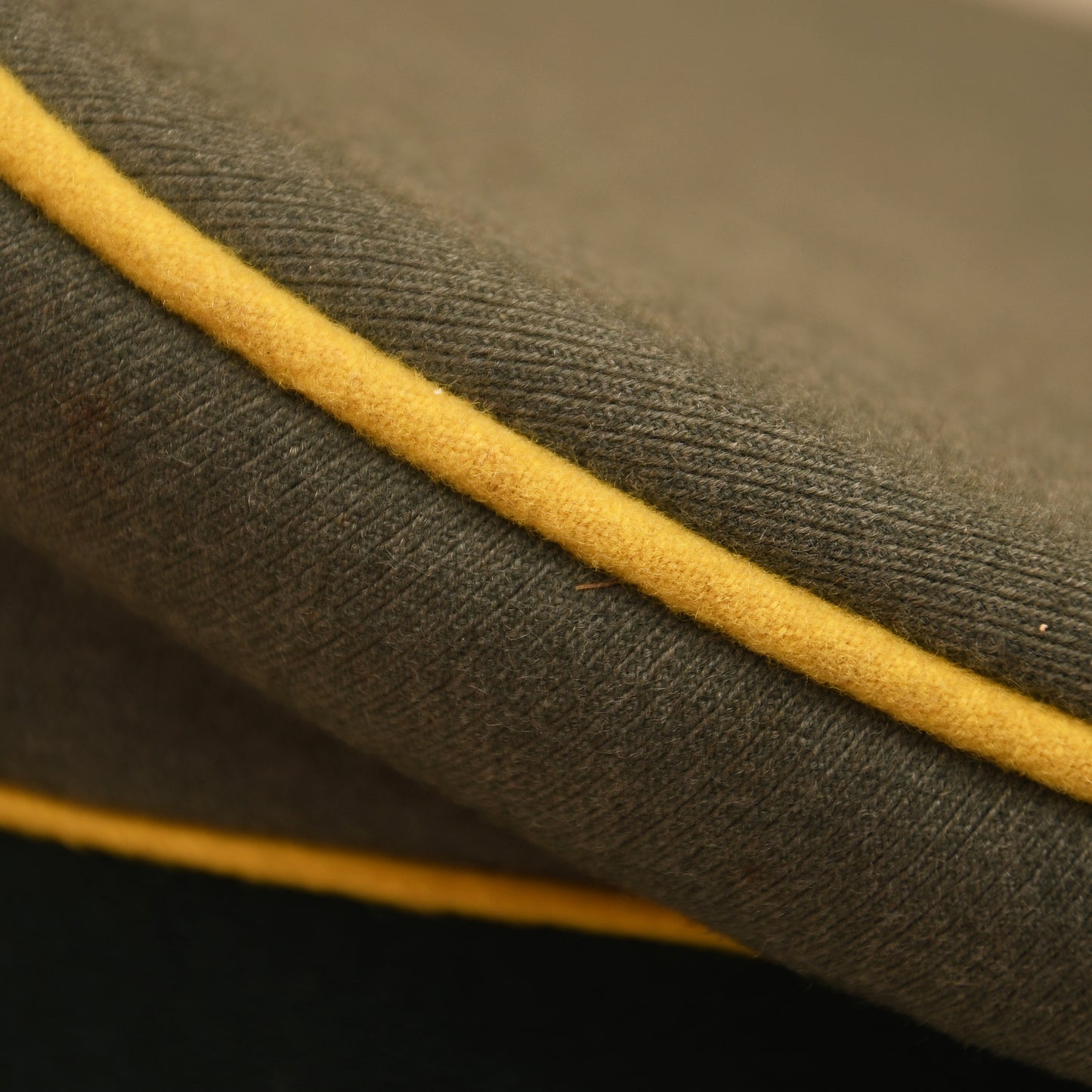 German WWII Signals Officer’s Double Erel Marked Visor Cap