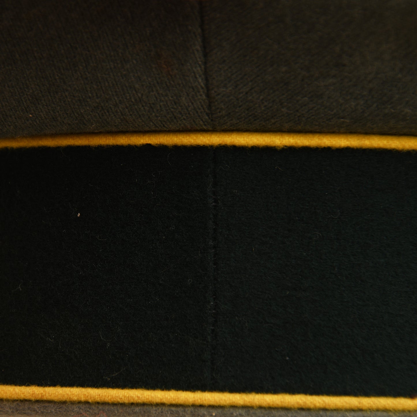 German WWII Signals Officer’s Double Erel Marked Visor Cap