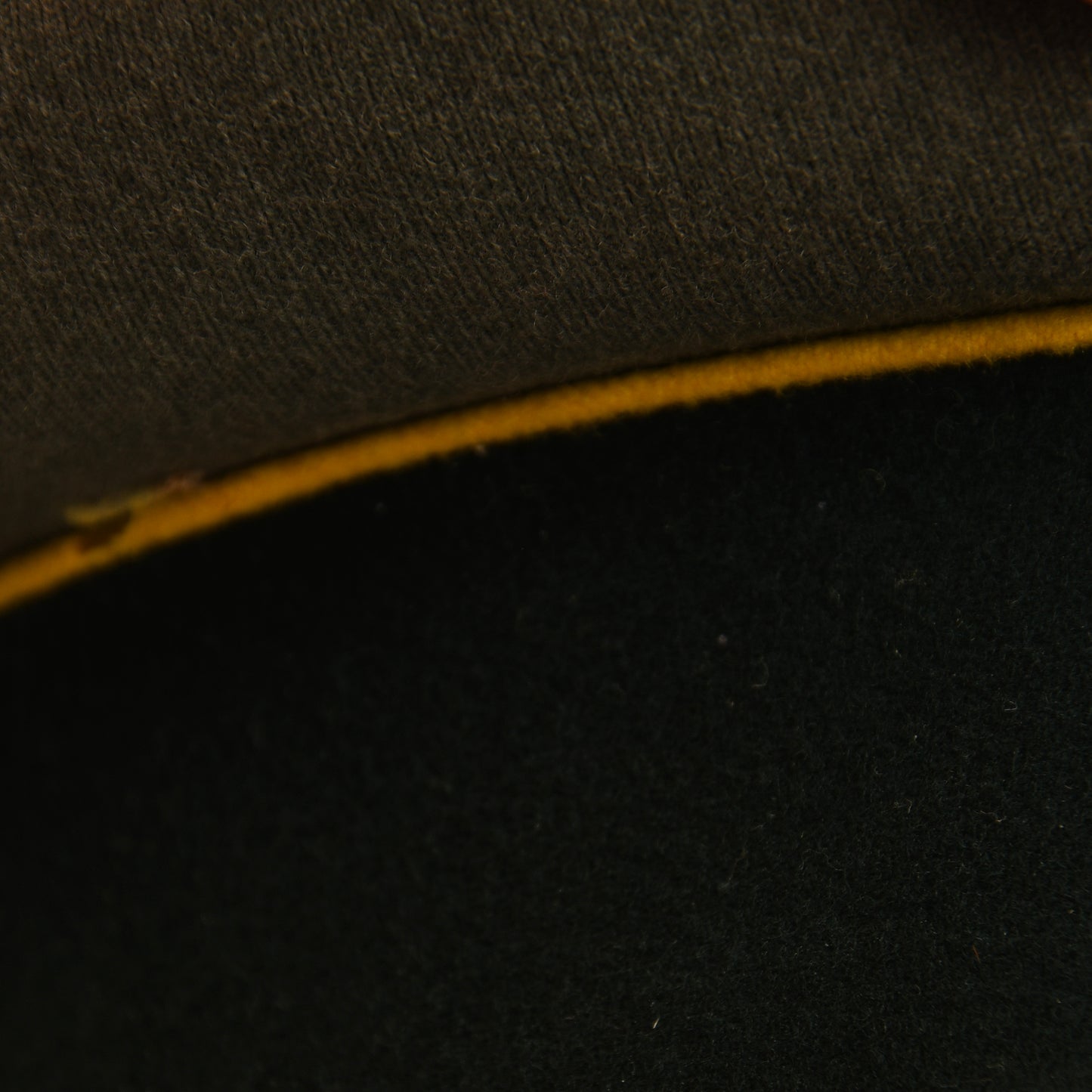 German WWII Signals Officer’s Double Erel Marked Visor Cap