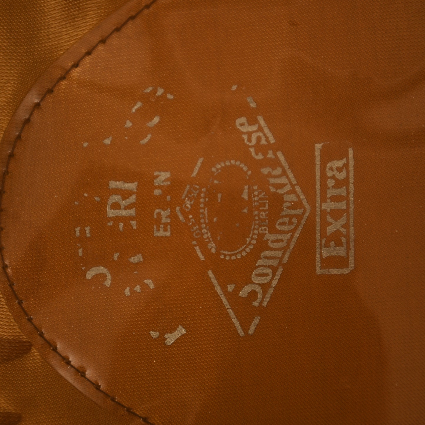 German WWII Signals Officer’s Double Erel Marked Visor Cap