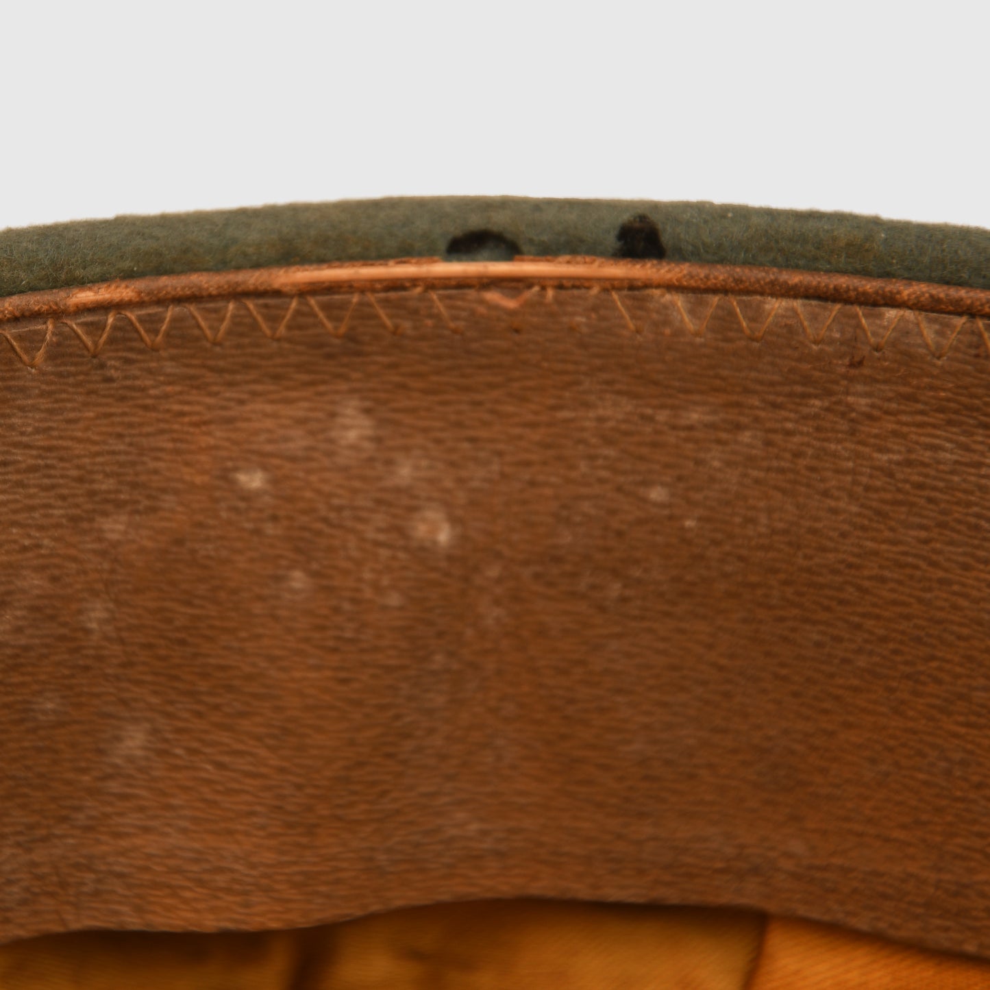 German WWII Signals Officer’s Double Erel Marked Visor Cap