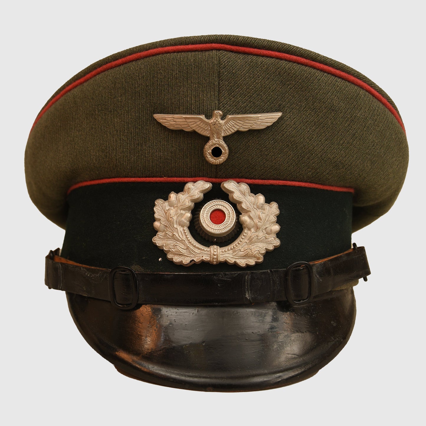 German WWII Army Panzer Man’s or NCO Visor Cap